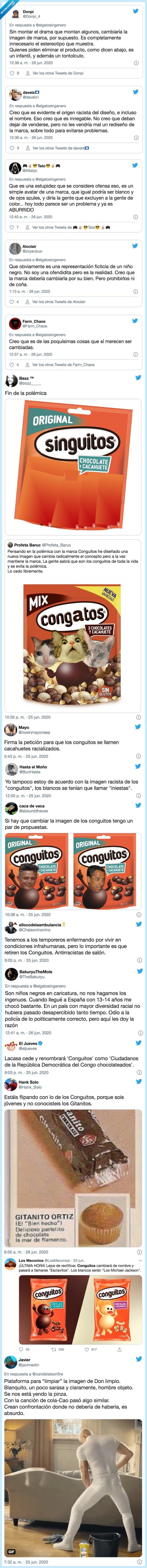 conguitos,racismo,racista
