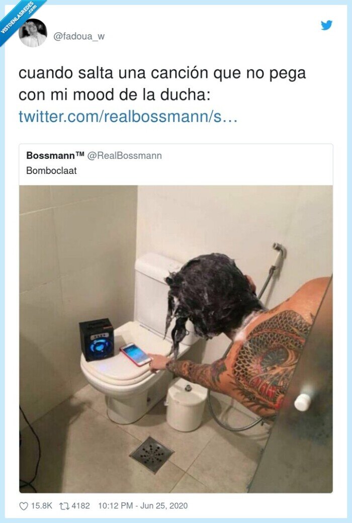 canción,ducha,pegar,mood