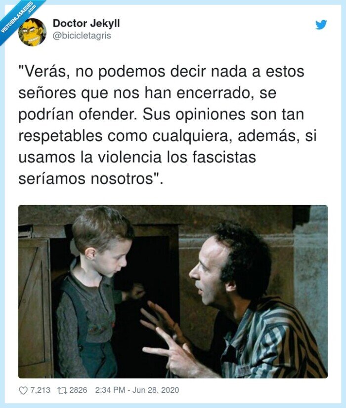 cualquiera,respetables,encerrado,opiniones,fascistas