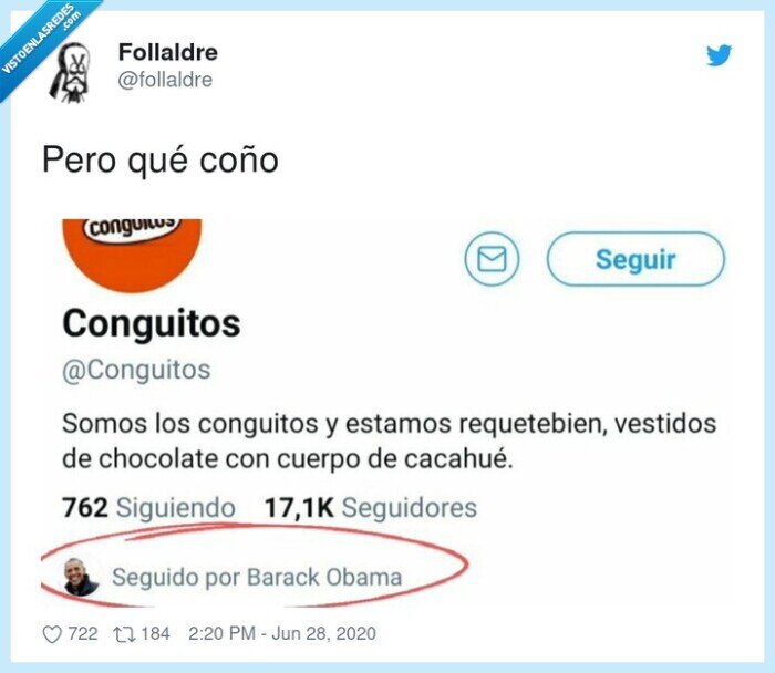 conguitos,seguir,barack obama