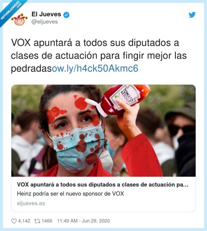 actuación,apuntar,diputados,pedradas,clases,fingir,vox