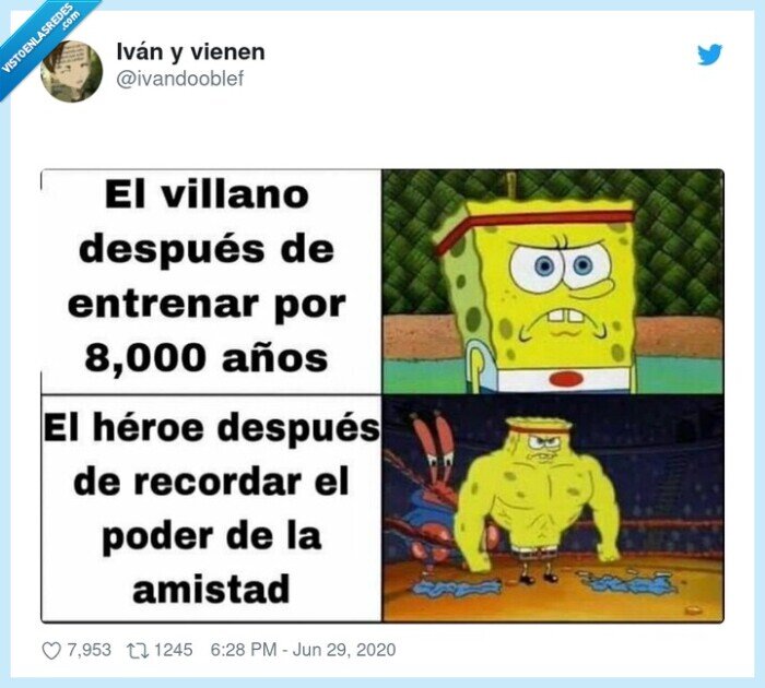 villanos,amistad,luchar,bob esponja