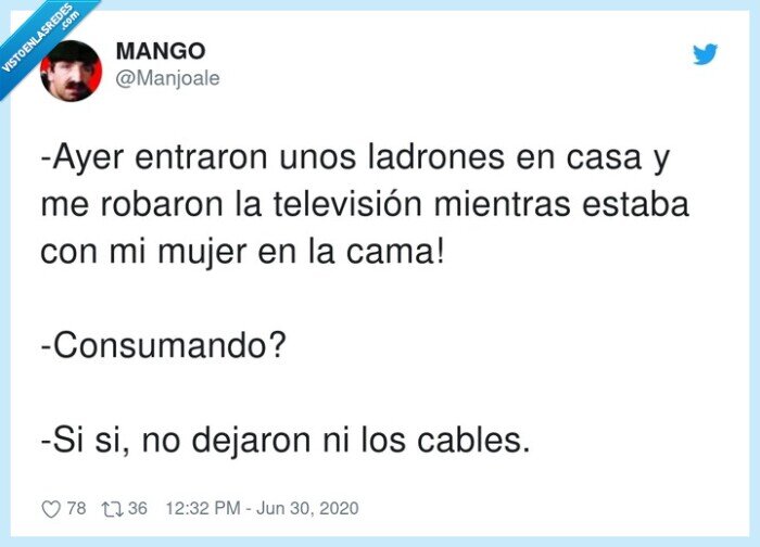 televisión,consumar,ladrones,consumando,mando