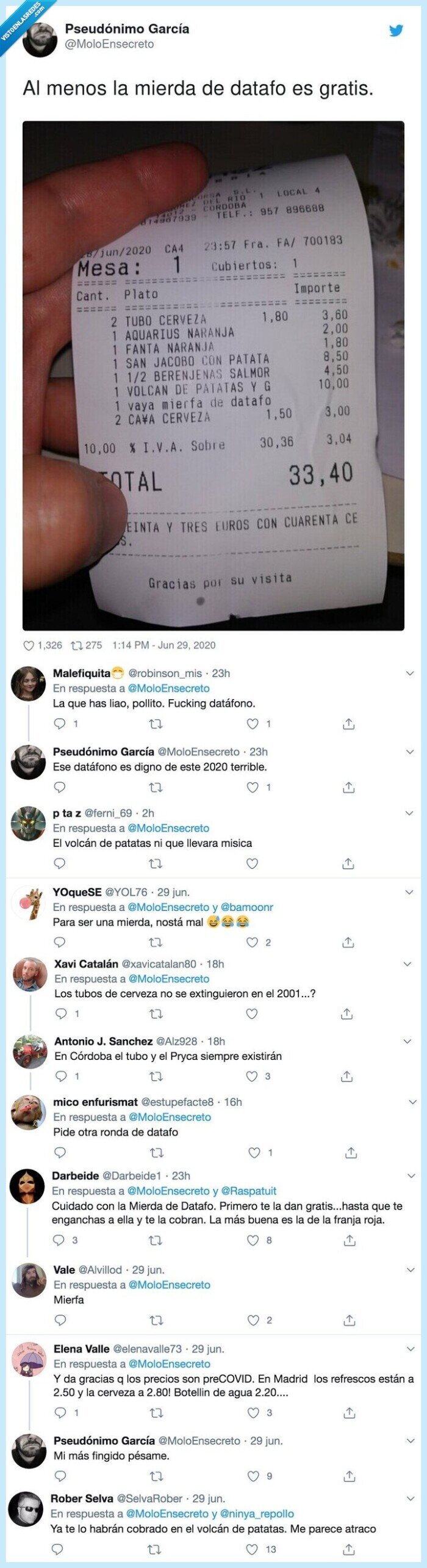datafo,mierda,gratis,menos,cuenta,cobrar