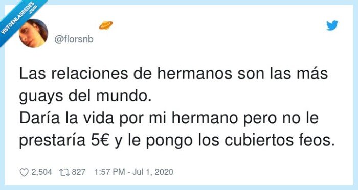 relaciones,prestaría,cubiertos,hermanos,hermano,daría
