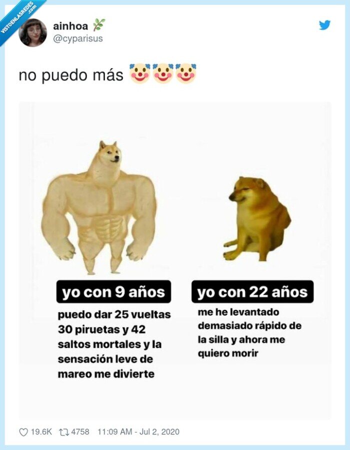 años,piruetas,saltos,mareos