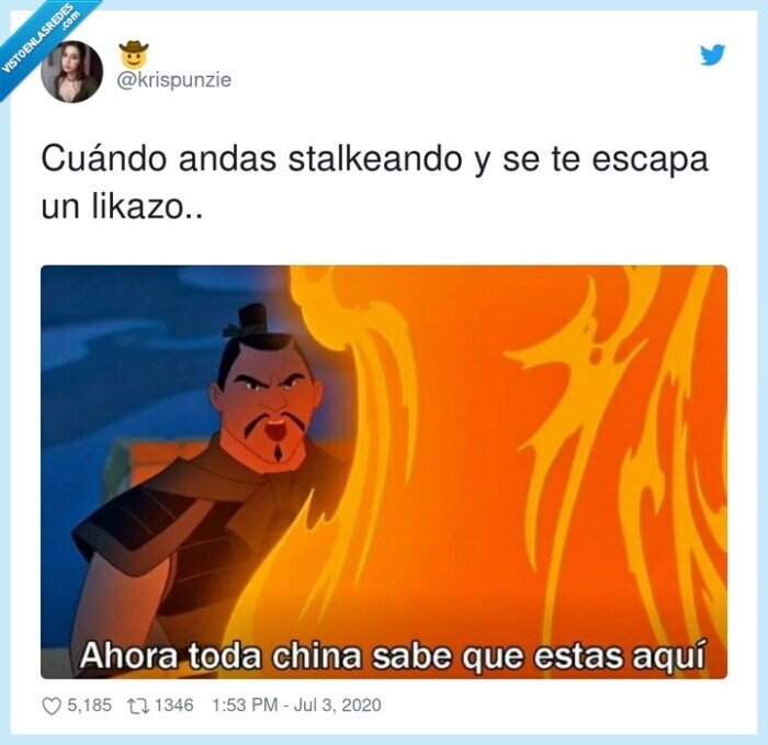 stalkeando,escapar,likazo,like