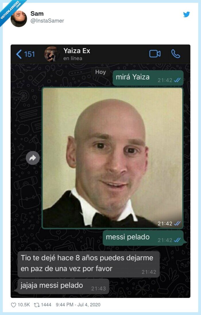 messi,pelado,relaciones