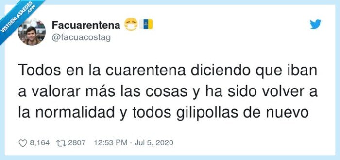 cuarentena,normalidad,valorar,volver