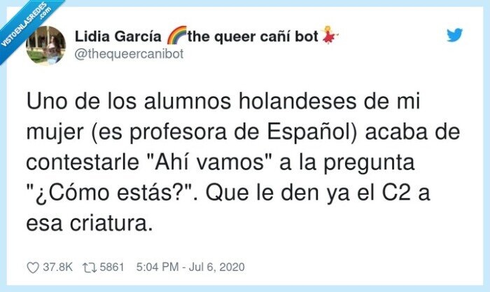 profesora,español,alumno,holandés