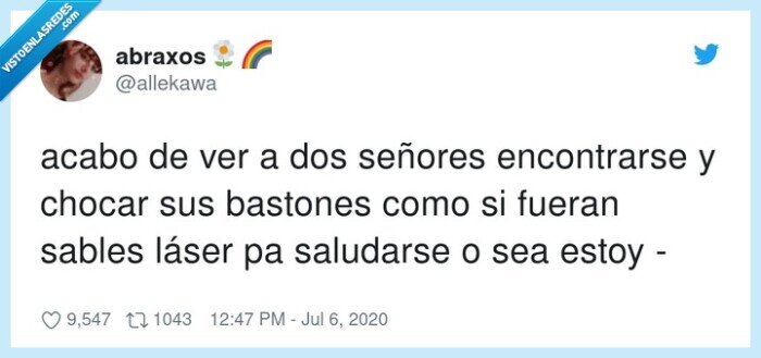 saludo,bastones,espadas,láser,señores