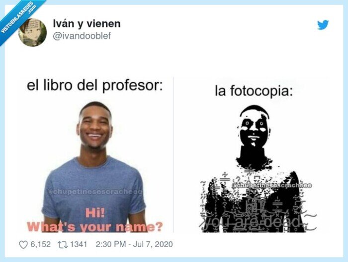 fotocopia,profesor,alumnos,diferencia