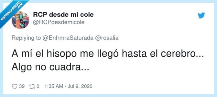 625028 - Rosalía enseña cómo le hacen un test PCR pero se lo realizan 'Malamente', por @EnfrmraSaturada