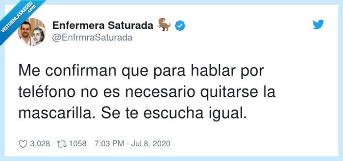 mascarilla,teléfono,quitar,hablar