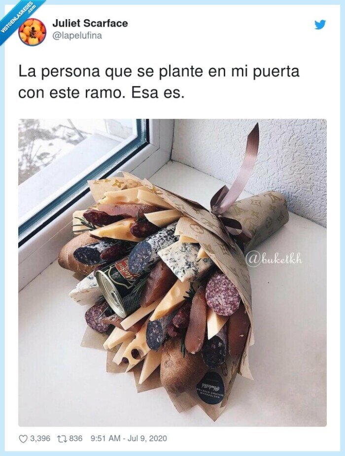 ramo,queso,comida,embutidos,amor