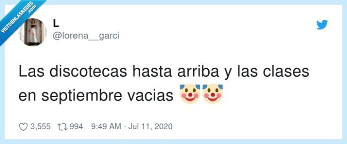 septiembre,discotecas,universidad,clases,vacias