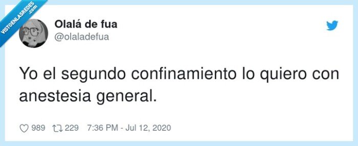 confinamiento,anestesia,segundo,cuarentena,coronavirus