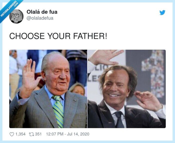 choose your father,juanca,julio iglesias