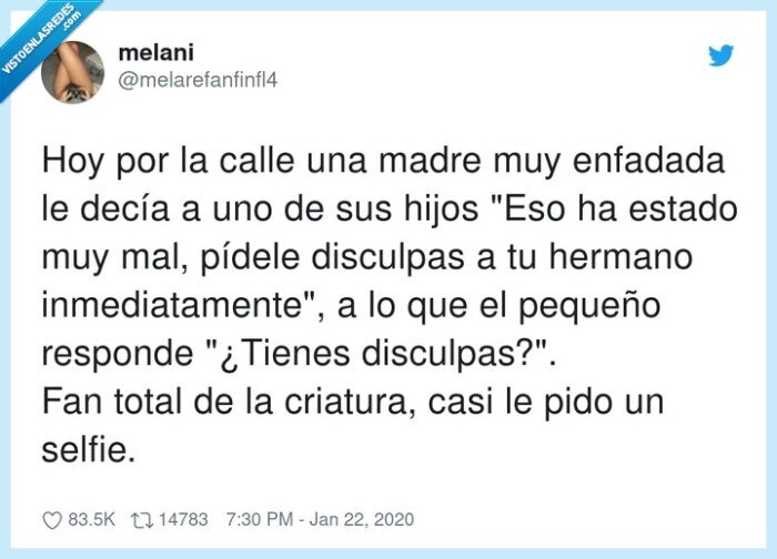 hijos,niño,disculpas,selfie,criatura