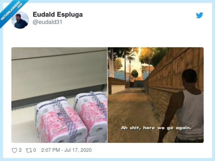 papel higiénico,carl johnson,confinamiento,rebrote