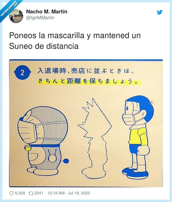 mascarilla,distancia,doraemon,suneo