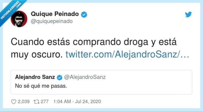 droga,oscuro,alejandro,sanz,tweets