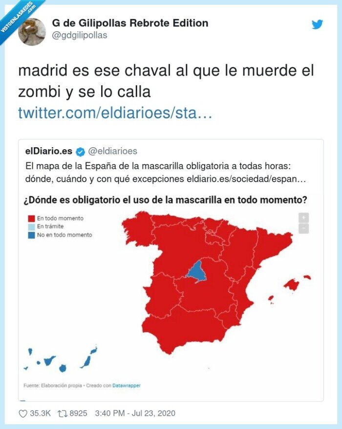 madrid,morder,zombi,calla,coronavirus,mascarilla