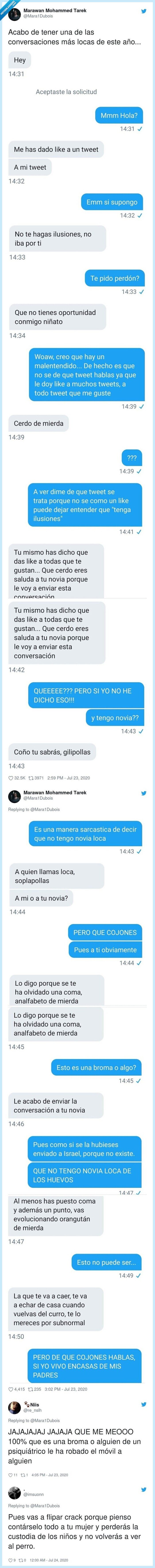 conversación,twitter,like,surrealista
