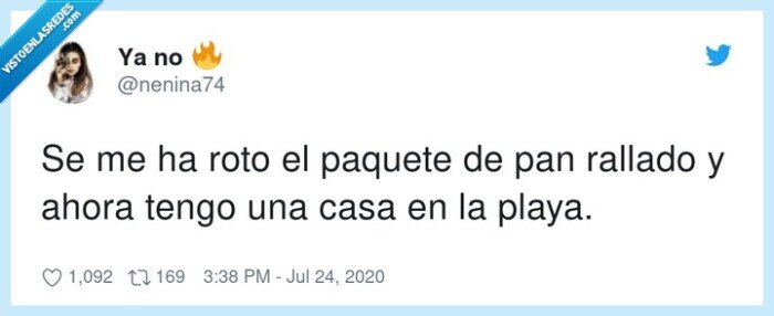 paquete,rallado,pan,playa,roto