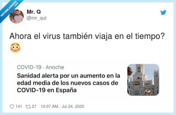 Tiempo,virus,viaje
