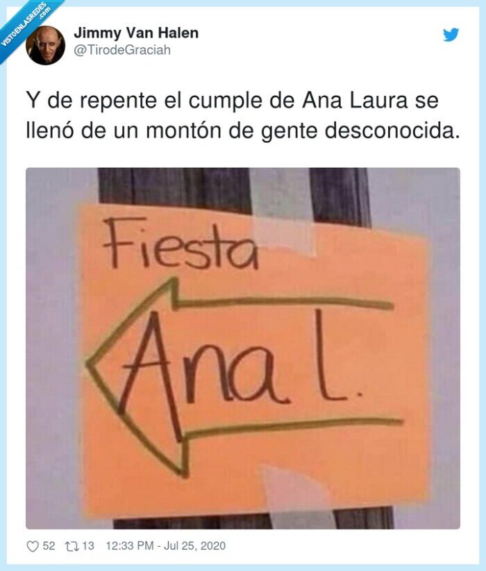 desconocida,gente,fiesta,cumple,llenó,laura