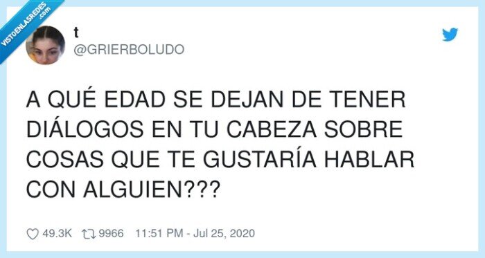 diálogos,alguien,cabeza,hablar