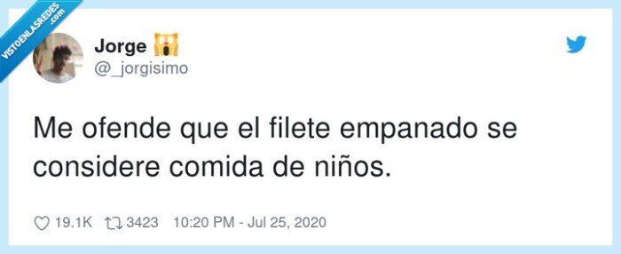 filete,empanada,menú,infantil