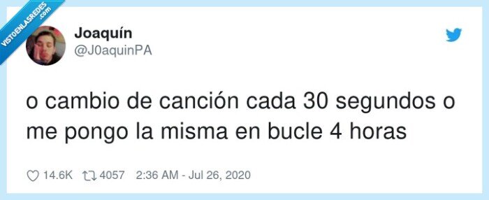 canción,segundos,cambio,misma,bucle