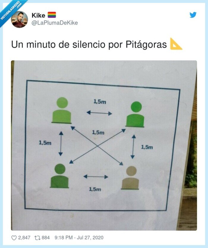 pitágoras,silencio,minuto,matemáticas
