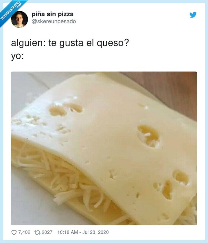 gusta,queso,cantidad