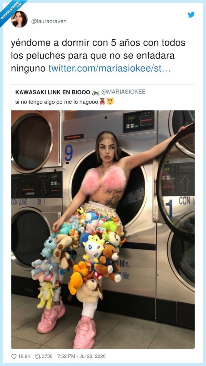 peluches,niña,dormir,años