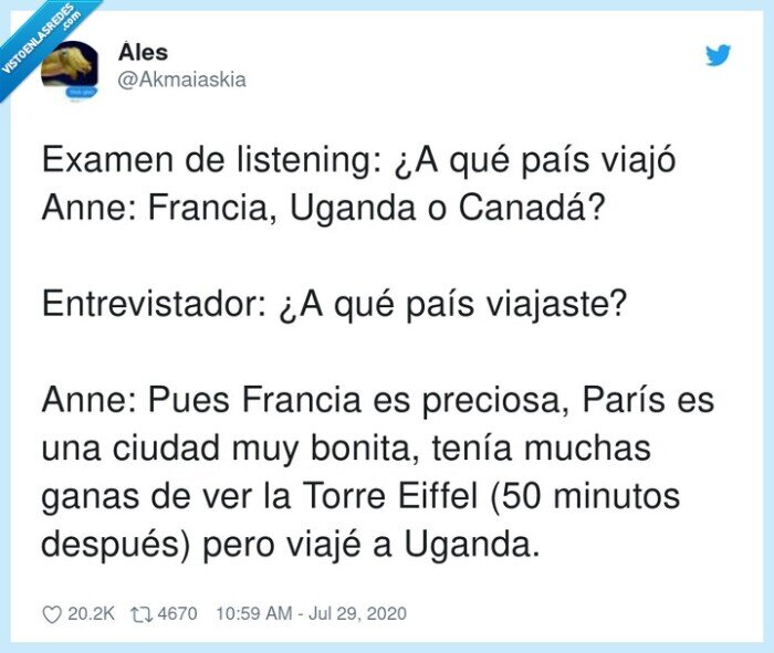 listenings,inglés,canadá,uganda,entrevistador,francia