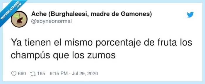 porcentaje,champús,tienen,mismo,fruta,zumos