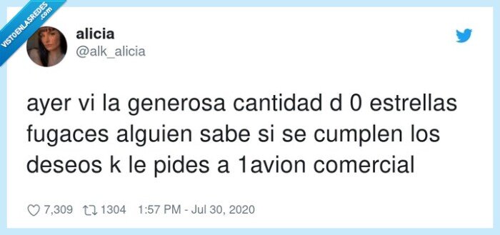 comercial,estrellas,fugaces,deseo,avión