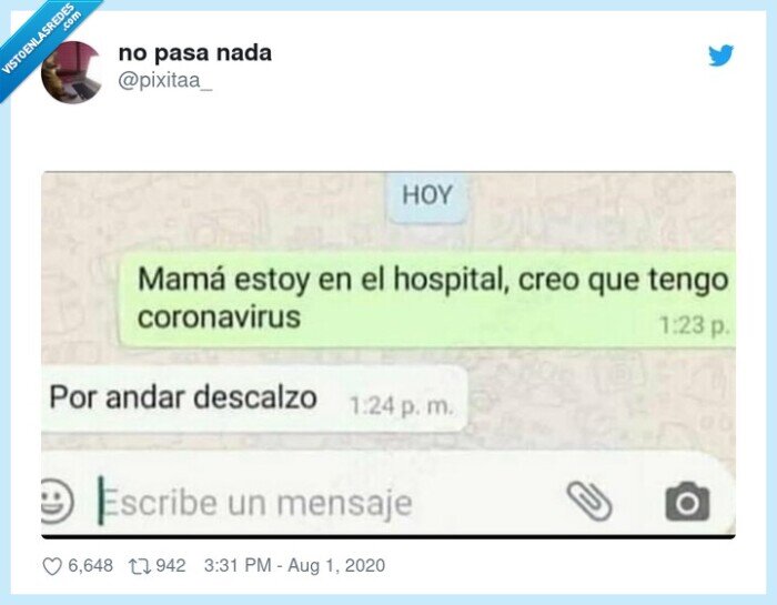 coronavirus,descalzo,hospital,madre