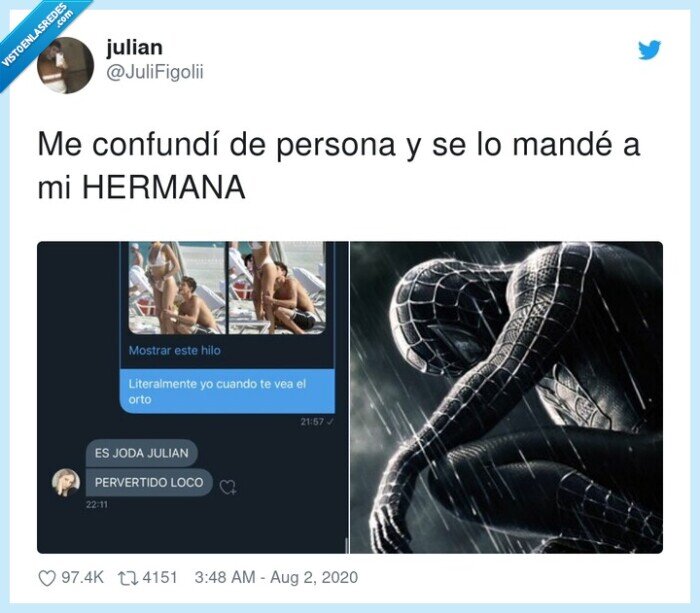 hermana,culo,foto,confusión,conversación,error