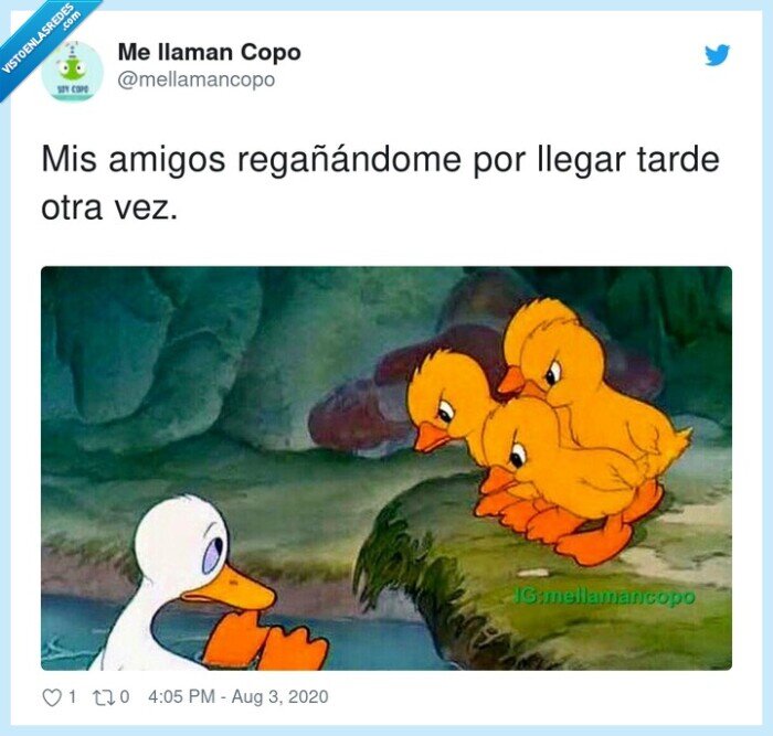 regañando,amigos,tarde,impuntual