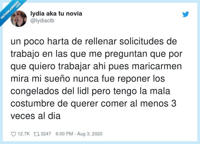 solicitudes,congelados,empresa,trabajo,pregunta,motivos,dinero,comer