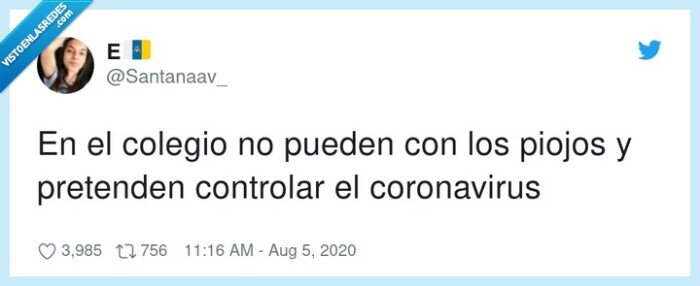 coronavirus,controlar,colegio,piojos