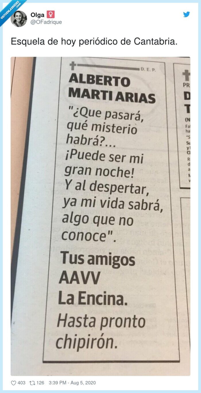 periódico,cantabria,esquela,hoy