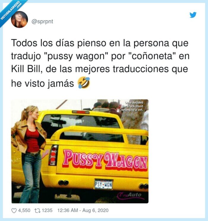 traducciones,coñoneta,kill,bill,pussy,wagon