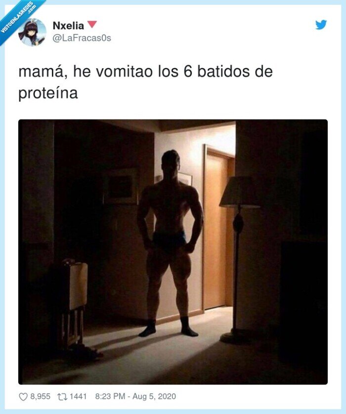 proteína,vomitao,batidos,mamá