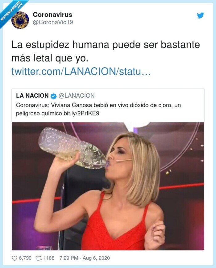 estupidez,bastante,humana,letal,coronavirus,dióxido,cloro
