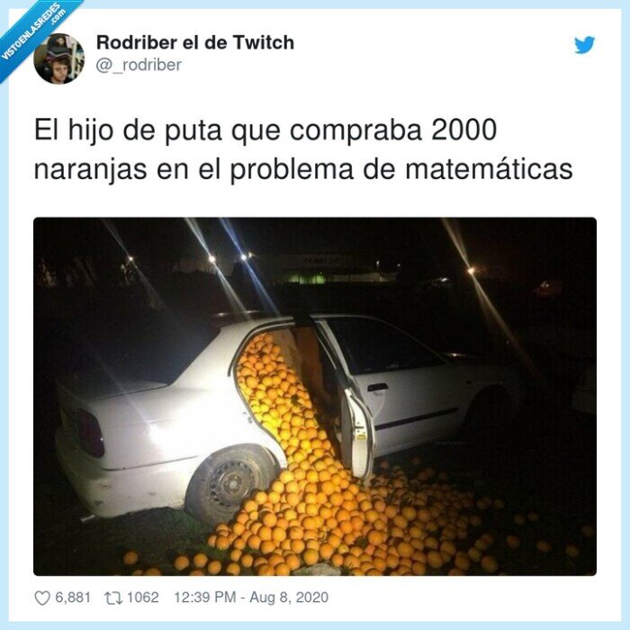 matemáticas,comprar,naranjas,problema